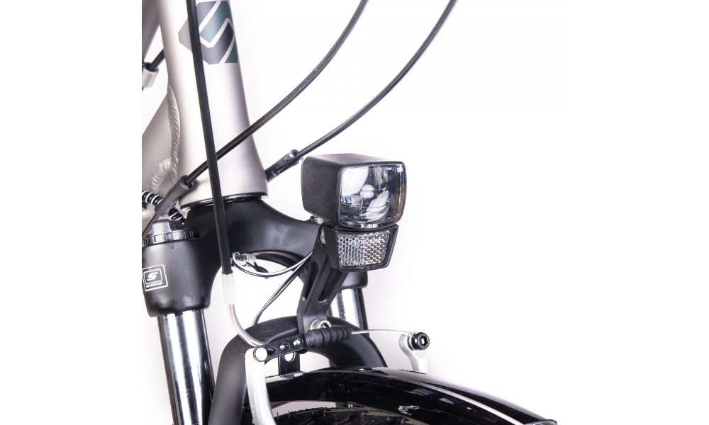 Rower trekingowy Unibike Vision Lady 2024 - szampański