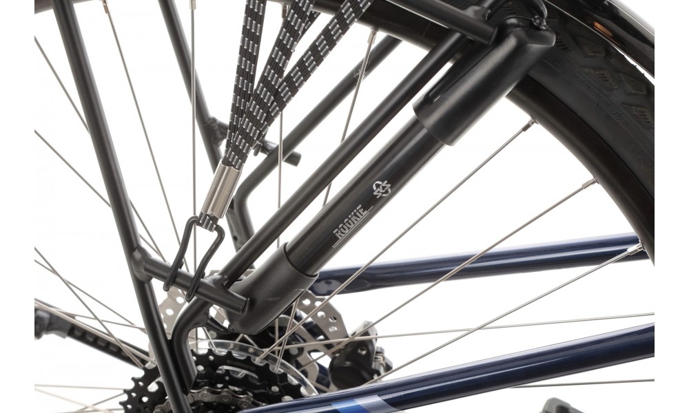 Rower trekingowy Unibike Voyager Lady 2024 - granatowy