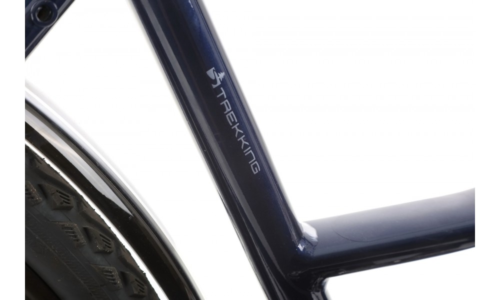 Rower trekingowy Unibike Voyager Lady 2024 - granatowy