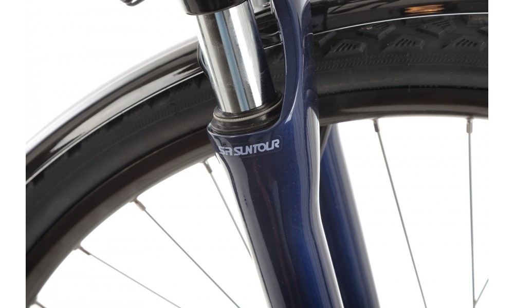 Rower trekingowy Unibike Voyager Lady 2024 - granatowy