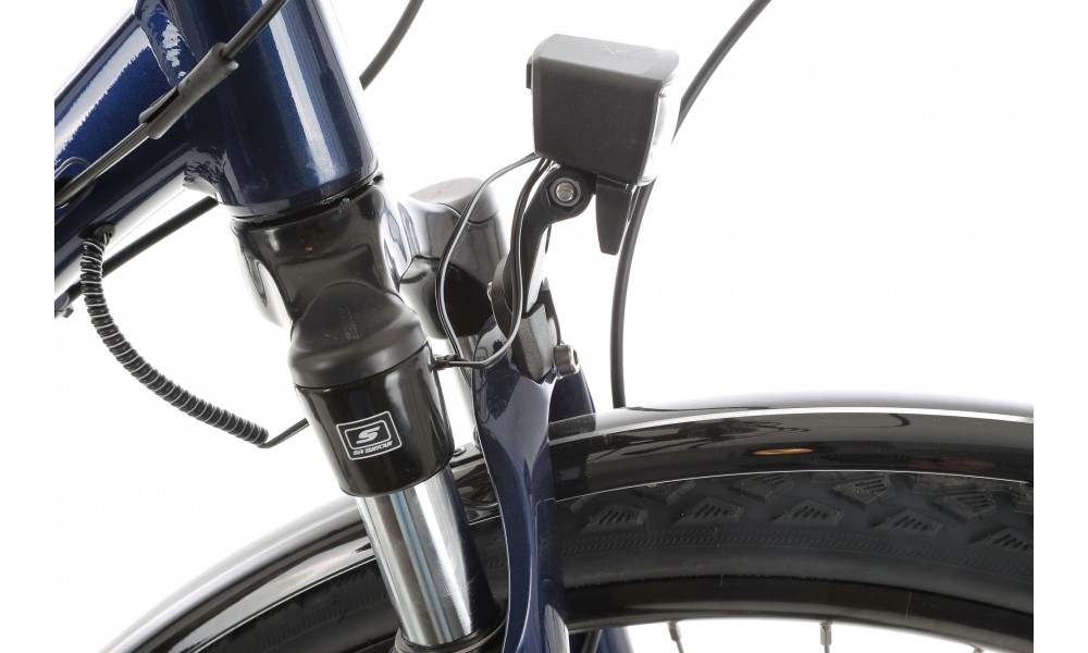 Rower trekingowy Unibike Voyager Lady 2024 - granatowy