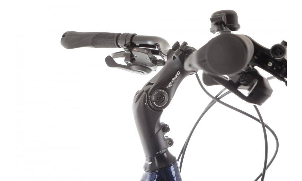 Rower trekingowy Unibike Voyager Lady 2024 - granatowy