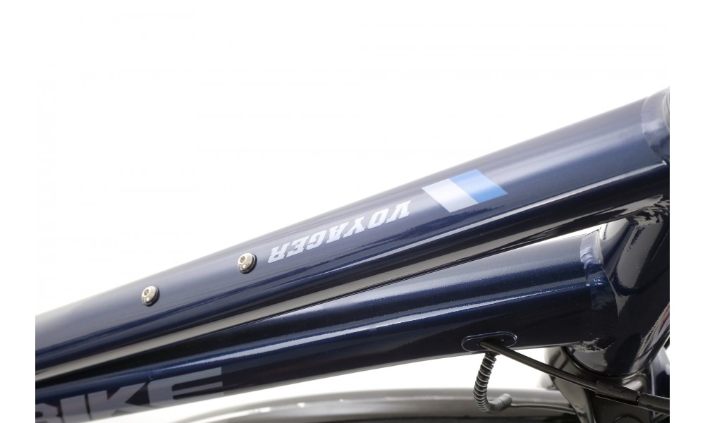 Rower trekingowy Unibike Voyager Lady 2024 - granatowy