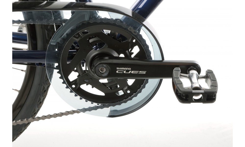 Rower trekingowy Unibike Voyager Lady 2024 - granatowy