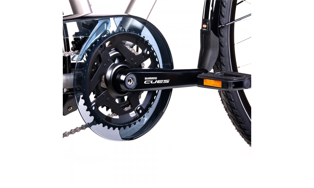 Rower trekingowy Unibike Expedition Lady 2024 - grafitowy