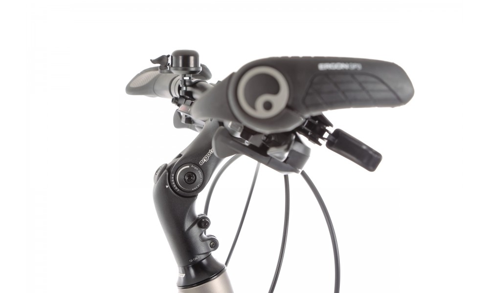 Rower trekingowy Unibike Expedition Man 2024 - grafitowy