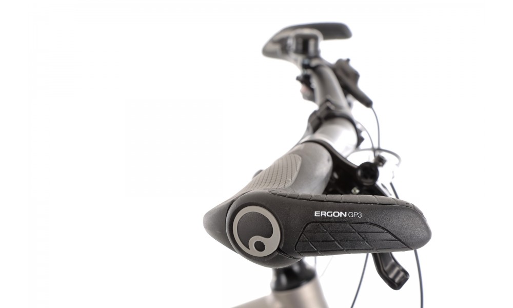 Rower trekingowy Unibike Expedition Man 2024 - grafitowy