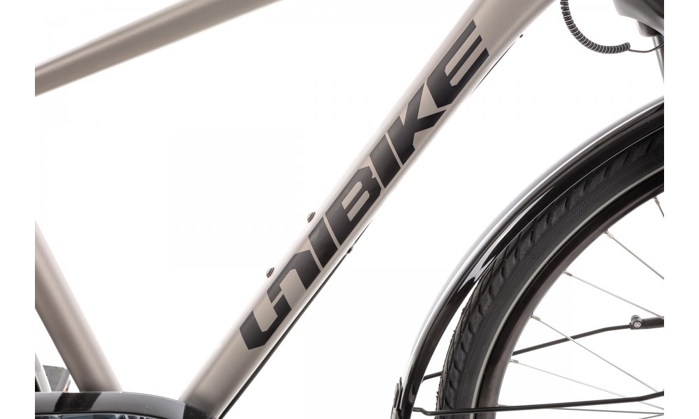 Rower trekingowy Unibike Expedition Man 2024 - grafitowy