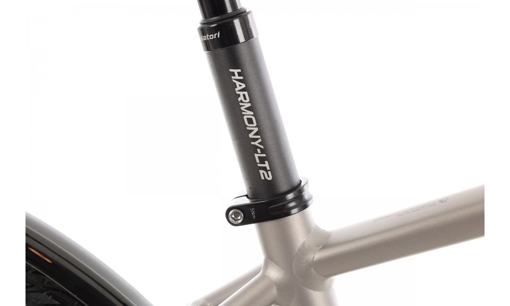 Rower trekingowy Unibike Expedition Man 2024 - grafitowy