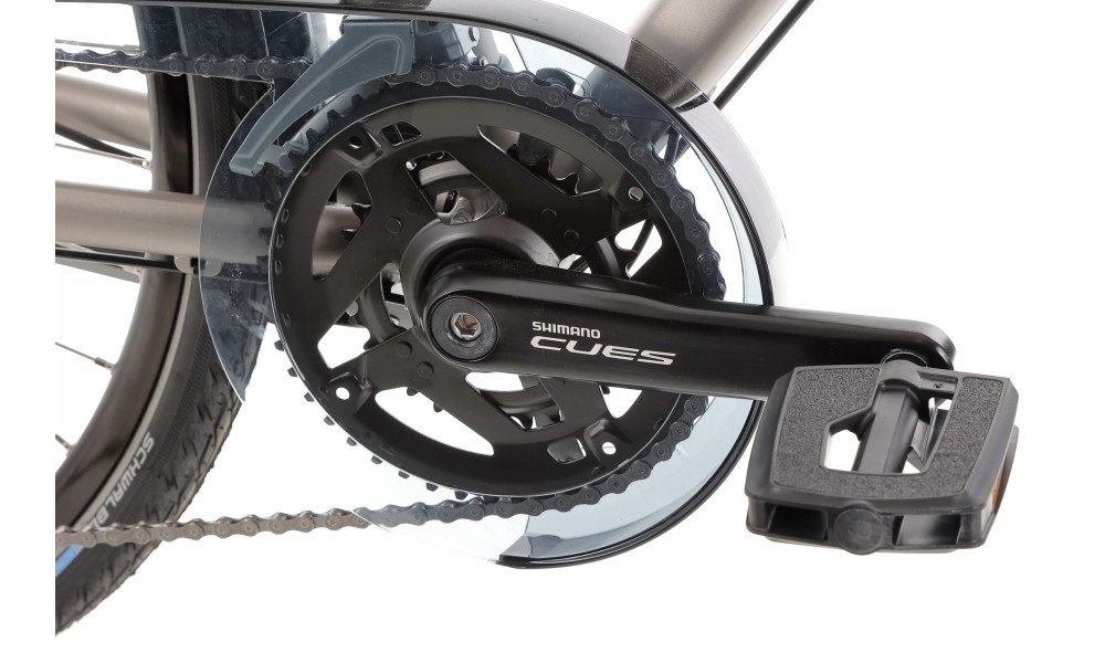 Rower trekingowy Unibike Expedition Man 2024 - grafitowy