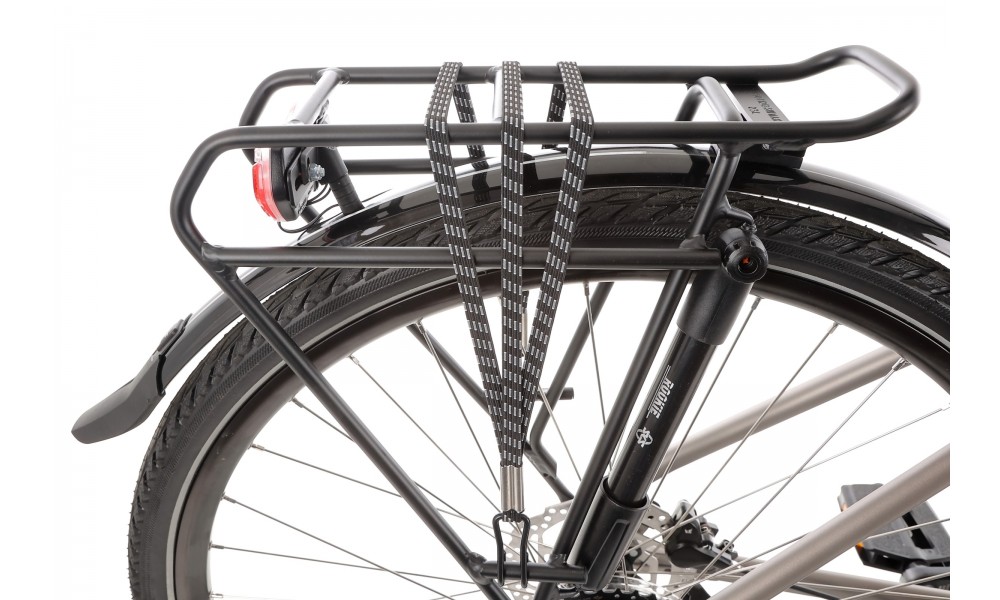 Rower trekingowy Unibike Expedition Man 2024 - grafitowy