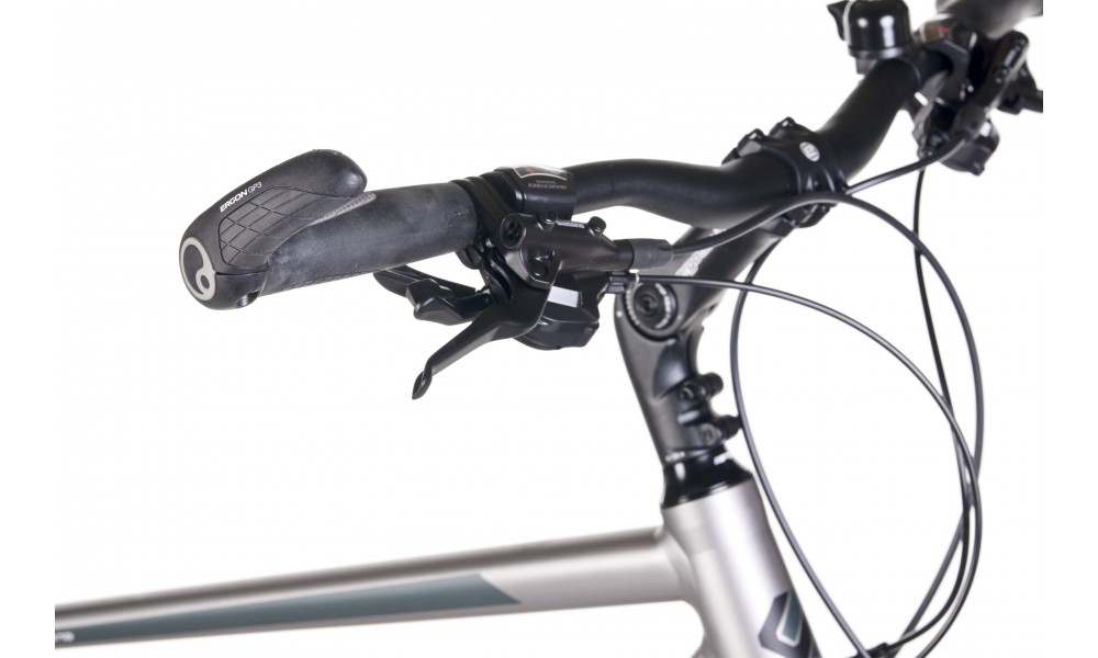 Rower trekkingowy Unibike Atlantis Man 2024 - szary