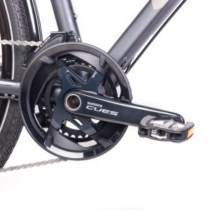 Rower trekingowy Unibike Globetrotter Man 2024 - szary 2