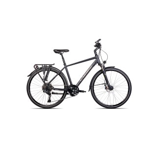 Rower trekingowy Unibike Globetrotter Man 2024 - szary 1