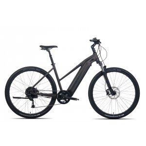 Rower crossowy elektryczny Unibike Falcon Lady - czarny 1