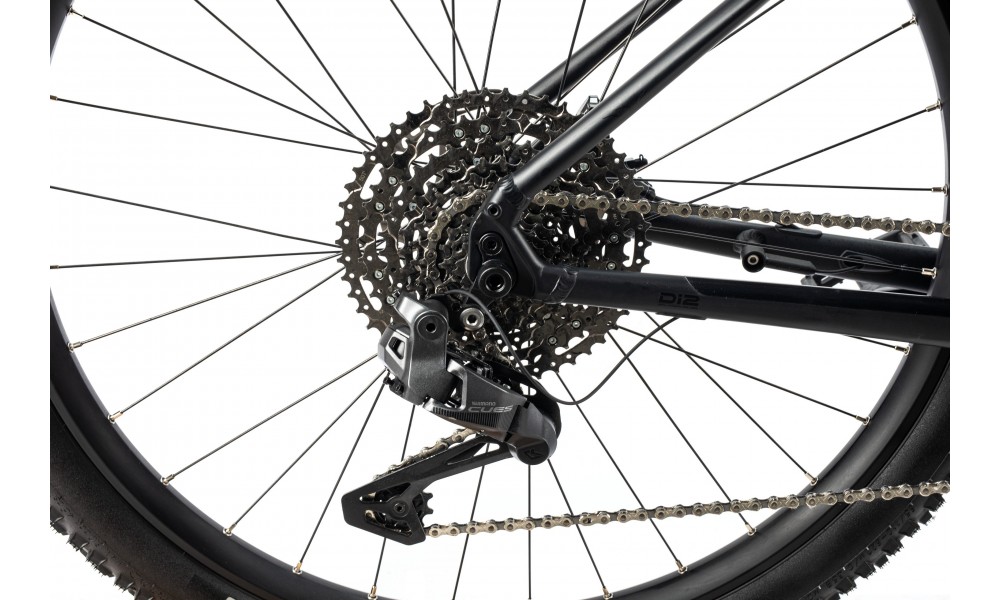 Rower górski elektryczny Unibike Atom 2024 - czarny