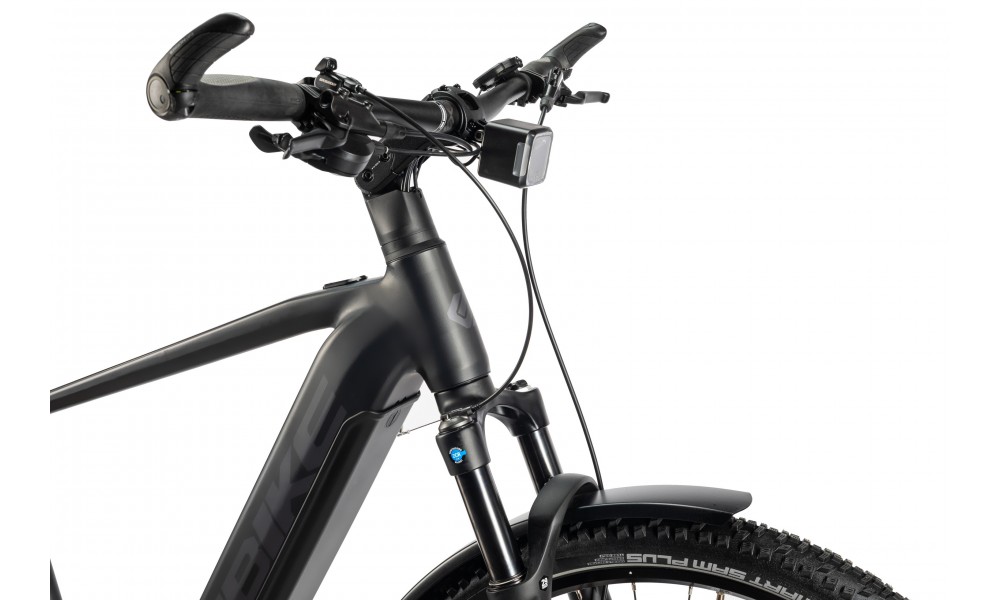 Rower trekkingowy elektryczny Unibike Tracker 2024 - czarny