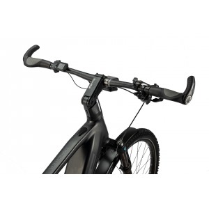 Rower trekkingowy elektryczny Unibike Tracker 2024 - czarny 2