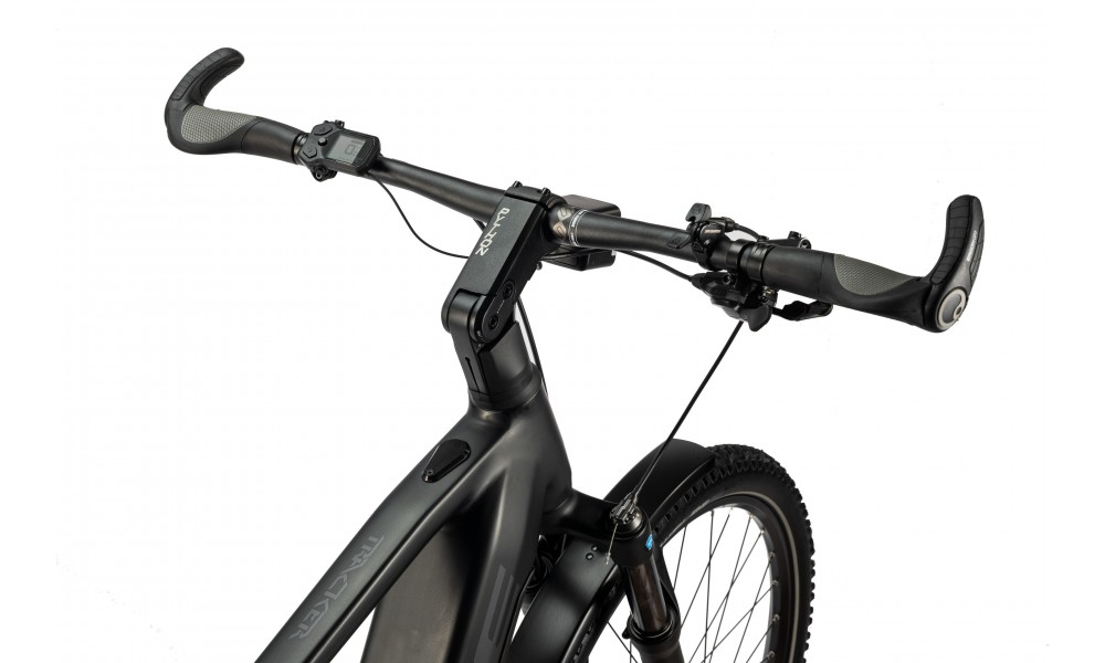 Rower trekkingowy elektryczny Unibike Tracker 2024 - czarny