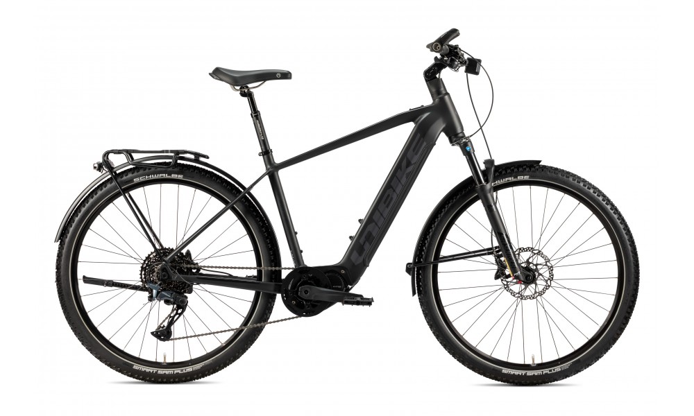 Rower trekkingowy elektryczny Unibike Tracker 2024 - czarny