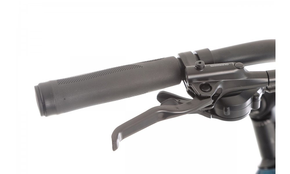 Rower miejski elektryczny Unibike Optima 2024 - niebieski