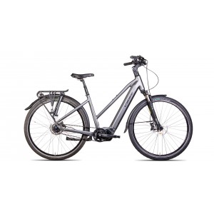 Rower trekingowy elektryczny Unibike Energy Lady 2024 - grafitowy 1
