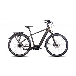 Rower trekingowy elektryczny Unibike Energy Man 2024 - zielony 1