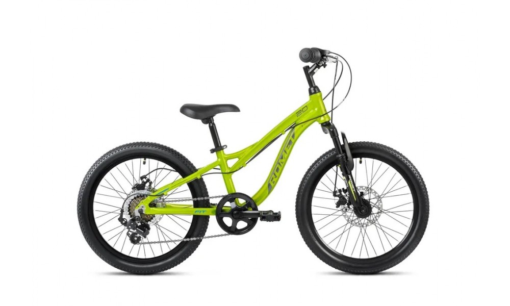 Rower dziecięcy Romet Rambler Fit 20 2024 - seledynowo-niebiesko-grafitowy