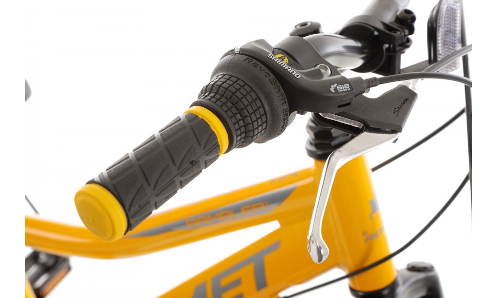 Rower dziecięcy Romet Rambler 20 Kid 2 2024 - żółty-szary