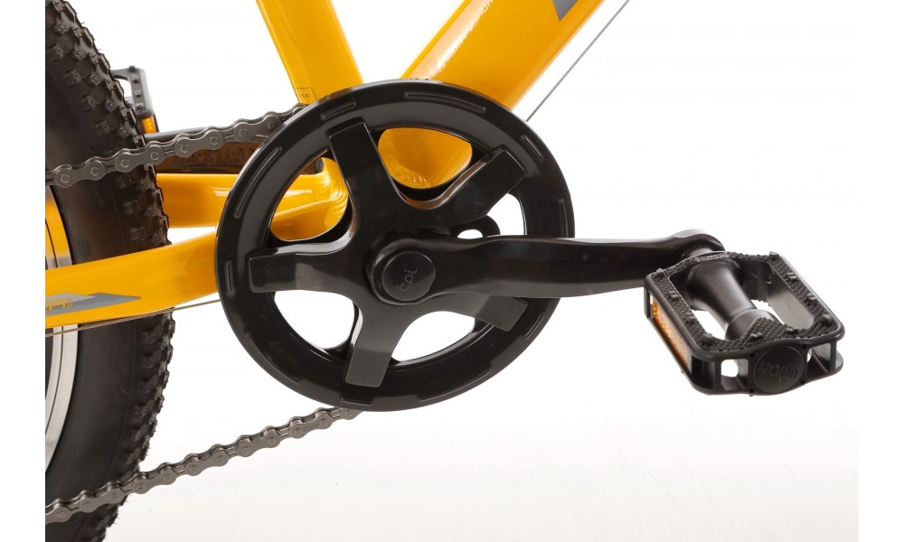 Rower dziecięcy Romet Rambler 20 Kid 2 2024 - żółty-szary