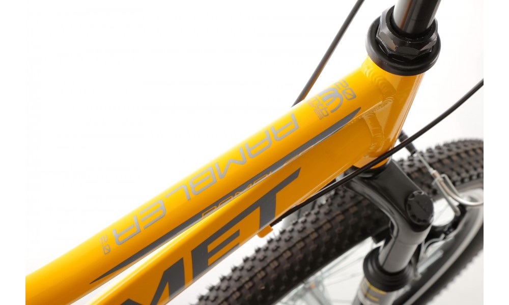 Rower dziecięcy Romet Rambler 20 Kid 2 2024 - żółty-szary