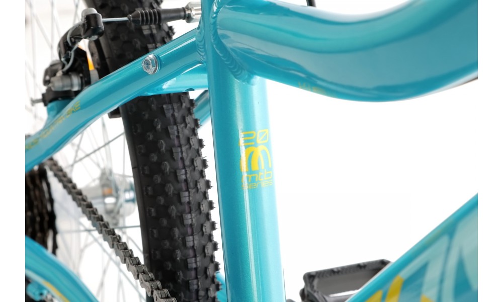Rower dziecięcy Romet Rambler 20 Kid 2 2024 - turkusowy-niebieski
