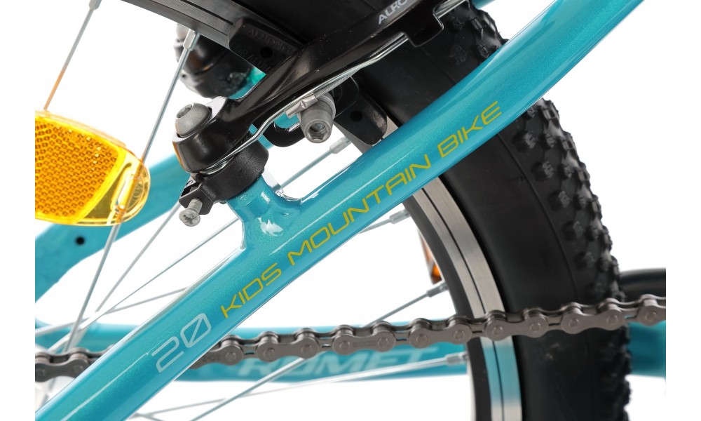 Rower dziecięcy Romet Rambler 20 Kid 2 2024 - turkusowy-niebieski