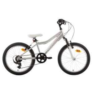 Rower dziecięcy Romet Jolene 20 KID 2 2024 - szaro-różowy 1