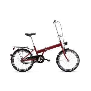 Rower miejski Romet Wigry 2024 - czerwony 1