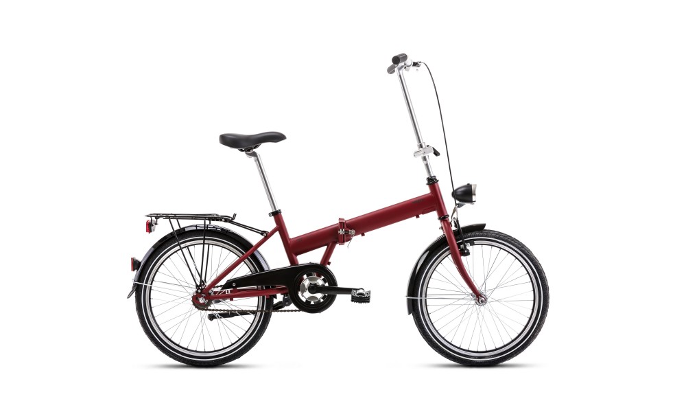 Rower miejski Romet Wigry 2024 - czerwony