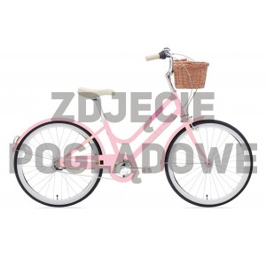 Rower młodzieżowy Romet Panda 2 2024 - różowy 1