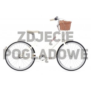 Rower młodzieżowy Romet Panda 2 2024 - biało-beżowy 1