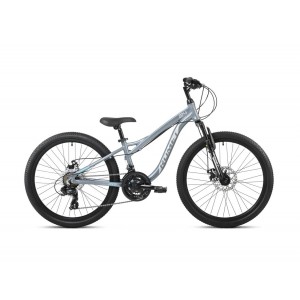 Rower młodzieżowy Romet Rambler Fit 24 2024 - grafitowy-turkusowy 1