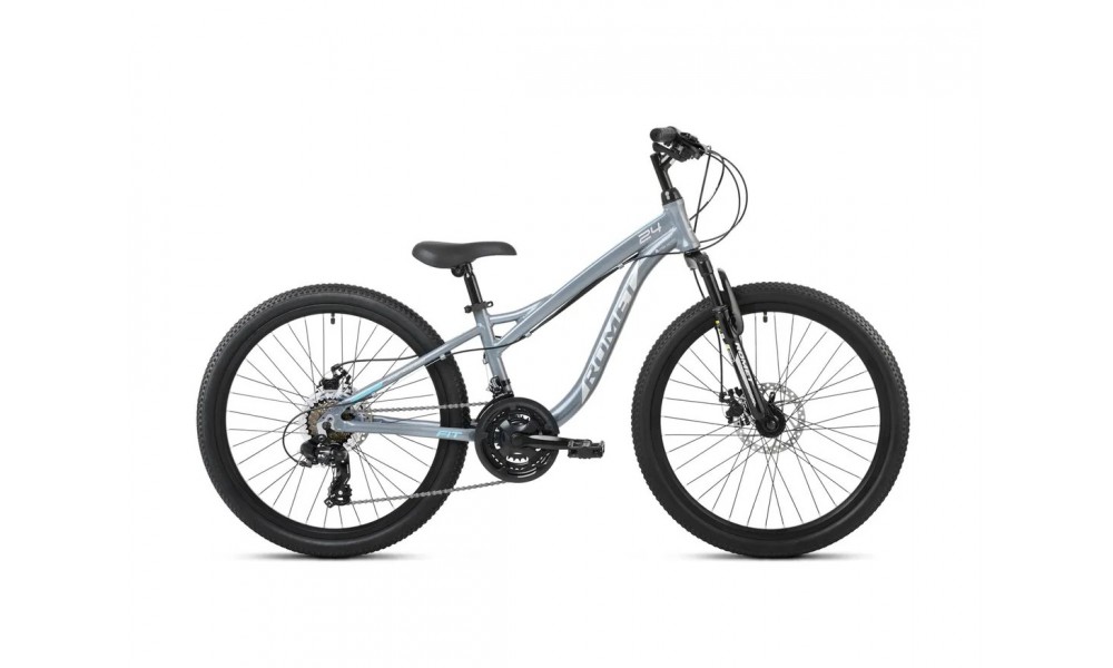 Rower młodzieżowy Romet Rambler Fit 24 2024 - grafitowy-turkusowy