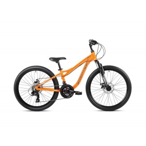 Rower młodzieżowy Romet Rambler Fit 24 2024 - pomarańczowo-srebrny 1