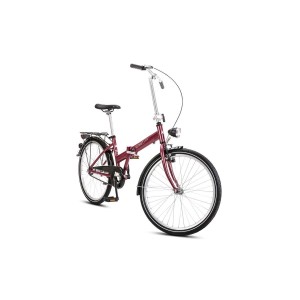 Rower miejski Romet Jubilat 2024 - bordowy 2