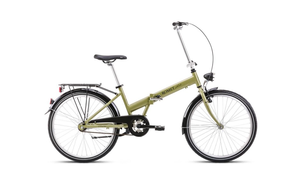 Rower miejski Romet Jubilat 2024 - oliwkowy