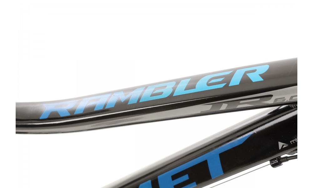 Rower górski Romet Rambler R6.0 JR 2024 - czarno-niebiesko-srebrny