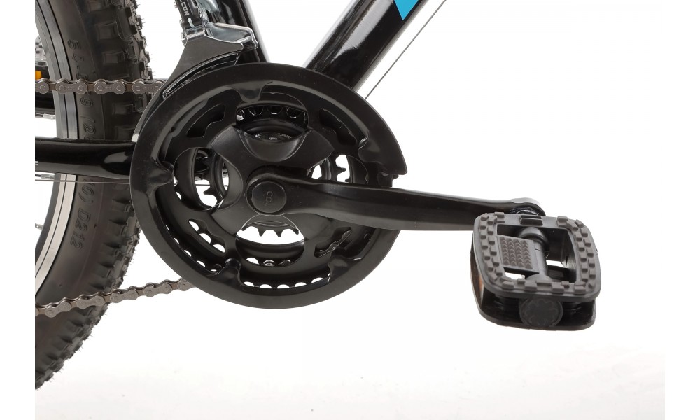 Rower górski Romet Rambler R6.0 JR 2024 - czarno-niebiesko-srebrny