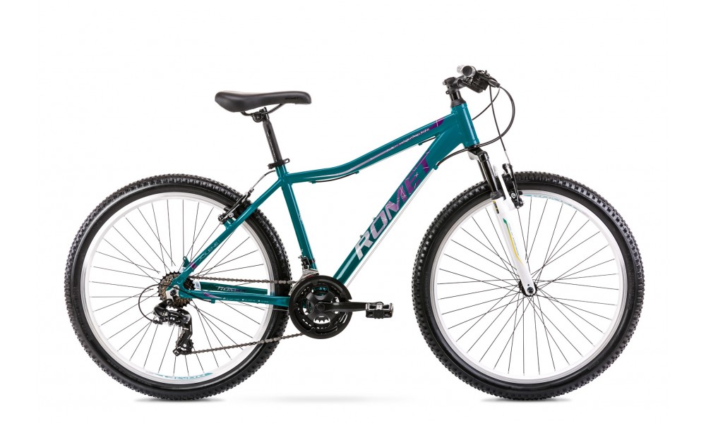 Rower górski Romet Jolene 6.1 2024 - zielono-fioletowy