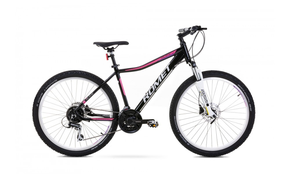 Rower górski Romet Jolene 6.3 2024 - czarno-różowy
