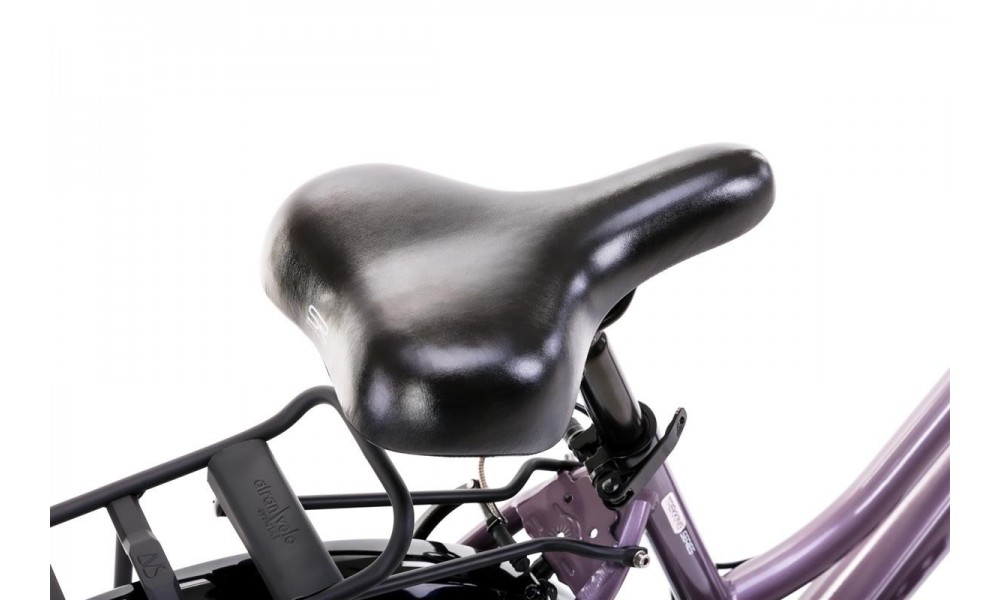 Rower trekkingowy Romet Gazela 26 1 2024 - różowy-biały