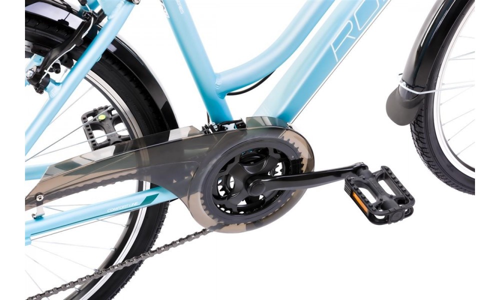 Rower trekkingowy Romet Gazela 26 1 2024 - miętowy-zielony