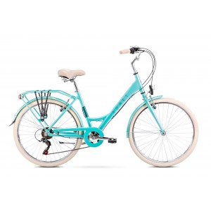 Rower miejski Romet Sonata Eco 26 2024 - miętowy 1